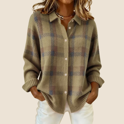WESTERTON RETRO CHECK SWEATER
