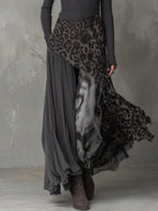 Martina | Leopard Maxi bohemian-style dress