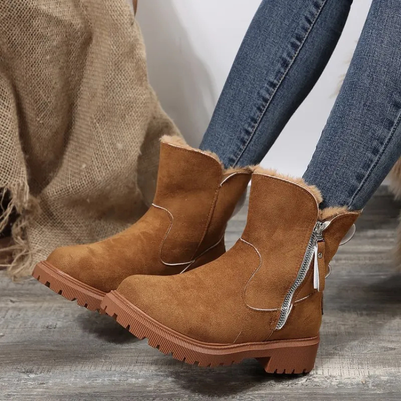 Harriet™ | Cosy Zip-Up Ankle Boots