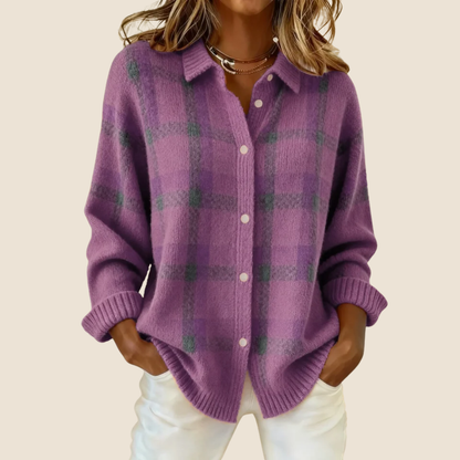 WESTERTON RETRO CHECK SWEATER