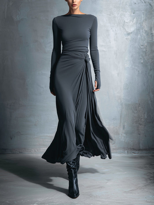 Darcy | Wrap Maxi Dress