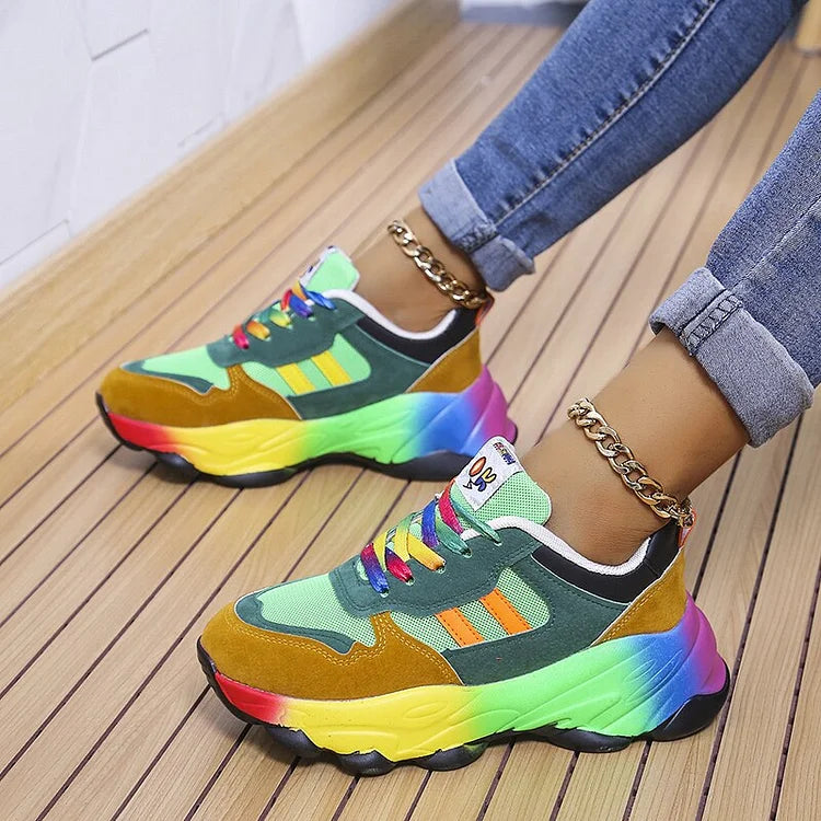 Isolina | Colourful Comfort Sneakers