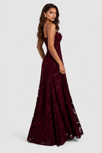 Sophia | Floral Lace Maxi Dress