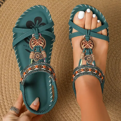 Nadia – Ibiza-style orthopedic sandals for comfort and elegance