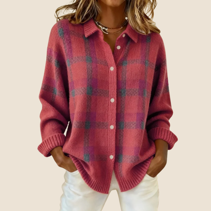 WESTERTON RETRO CHECK SWEATER