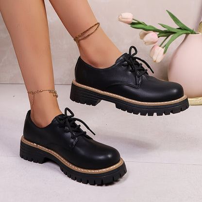 Tabitha™ | Chunky Lace-Up Shoes