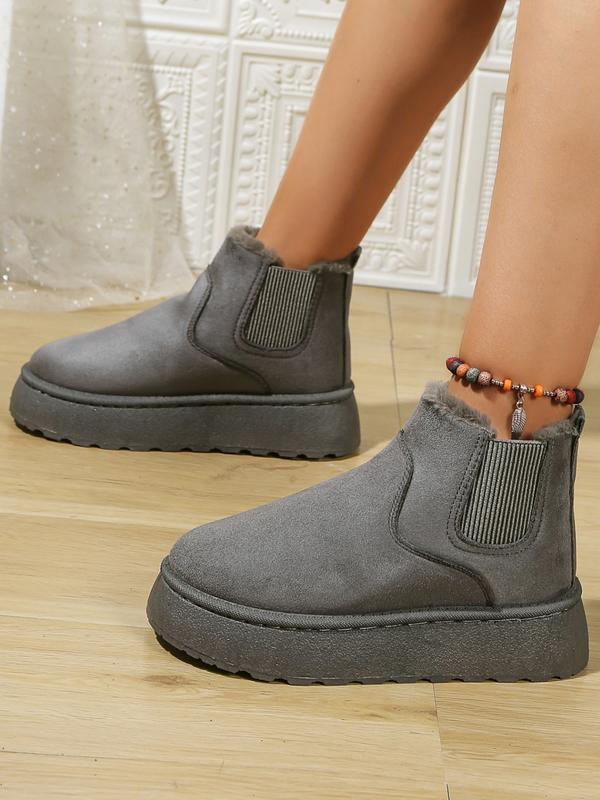 LUCY | Thick Sole Snow Boots