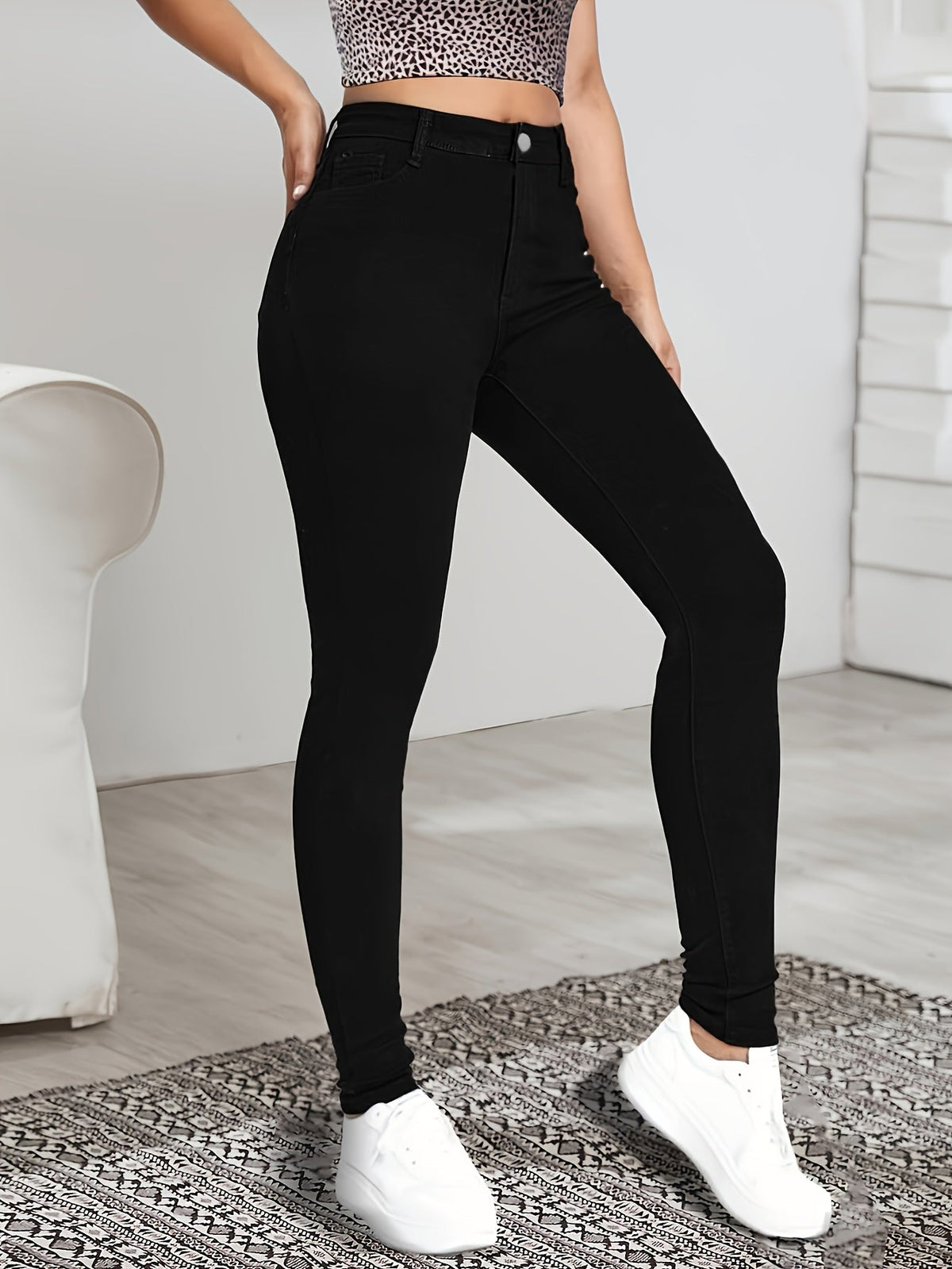 LISETTE | Sleek High-Waist Skinny Jeans