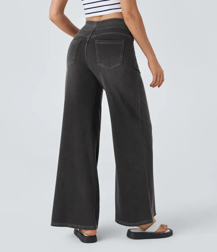 SOLÈNE | Relaxed Fit Wide-Leg Jeans