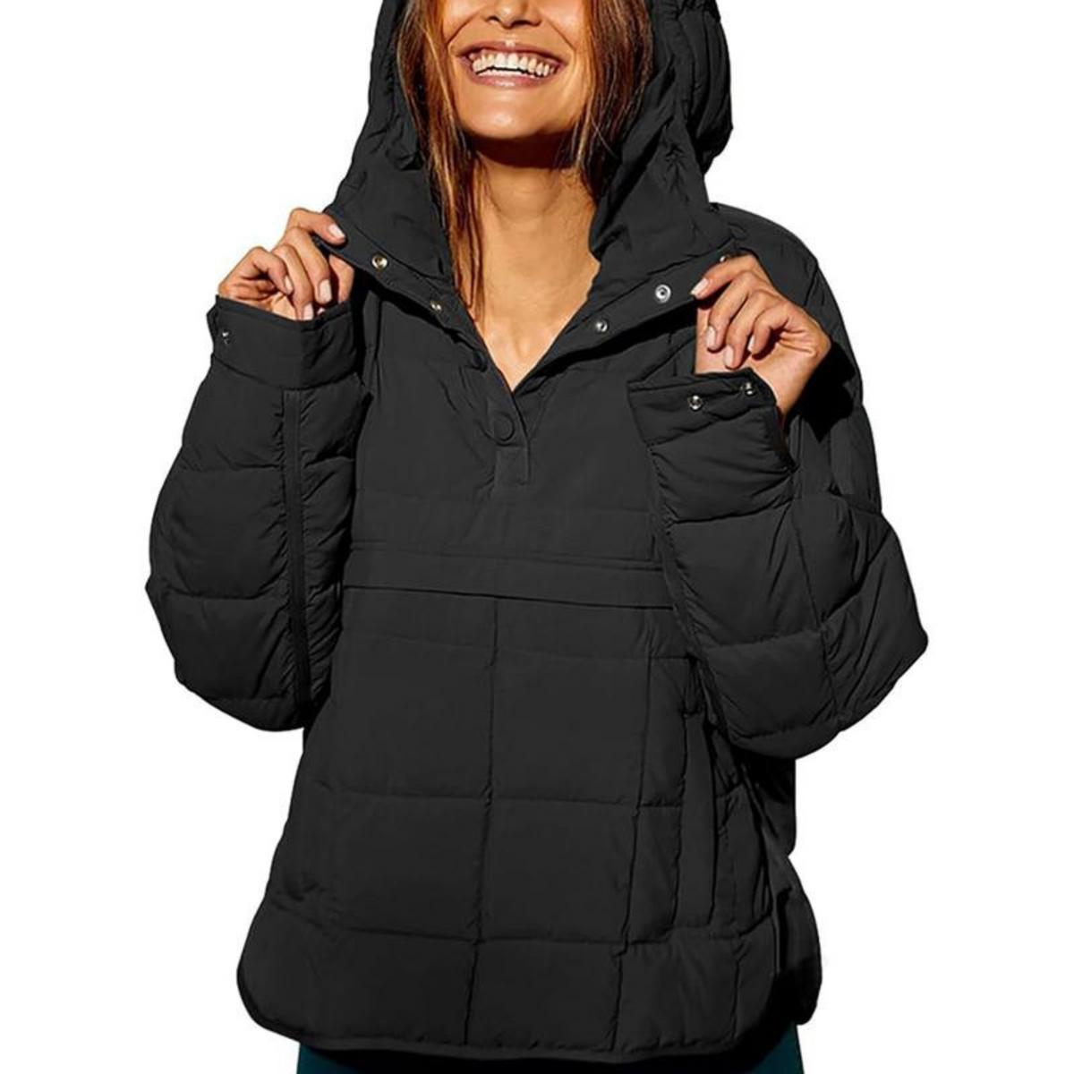 FARRELL | Oversized Pullover Hooded Jacket