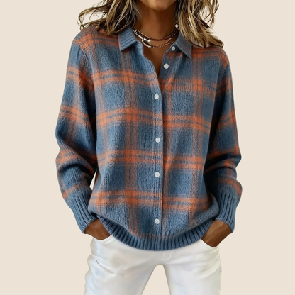 WESTERTON RETRO CHECK SWEATER