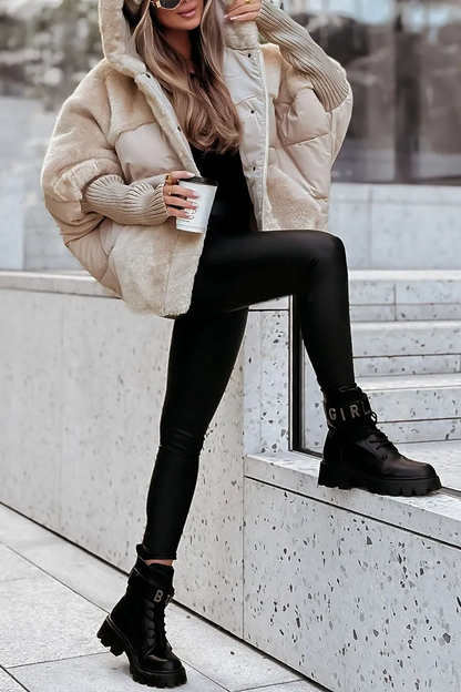 MARISA | Plush Comfort Hooded Jacket