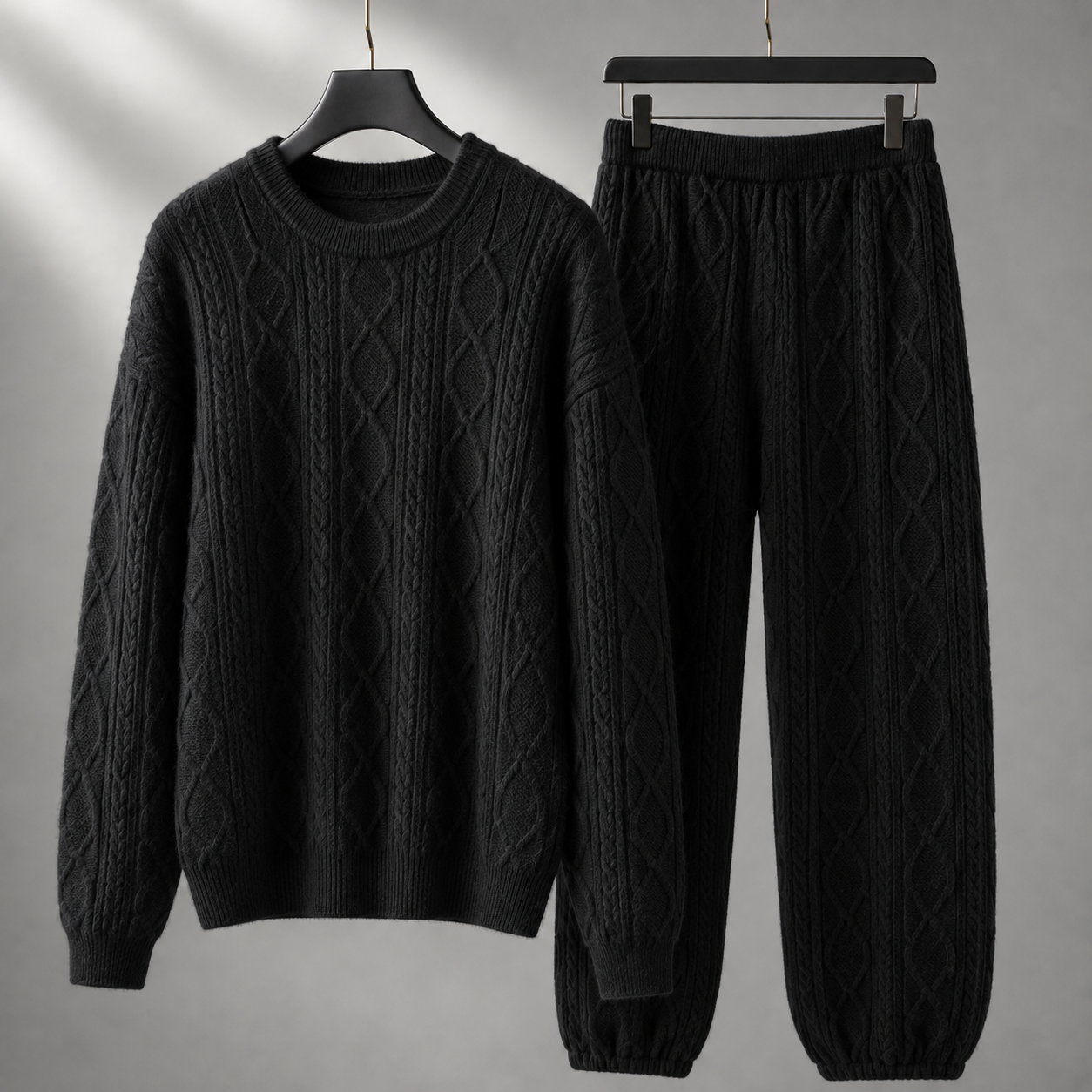 Everton Soft Cable-Knit Lounge Set