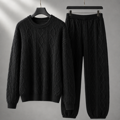 Everton Soft Cable-Knit Lounge Set