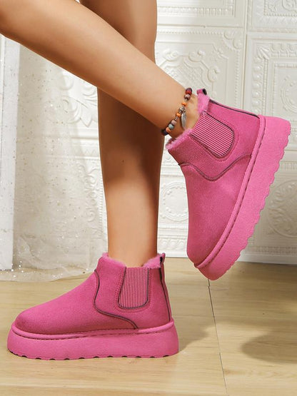 LUCY | Thick Sole Snow Boots