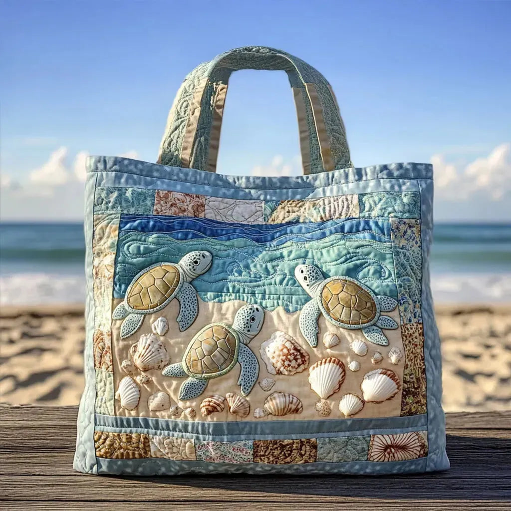 TURTLEA | ARTISANAL PADDED TURTLE TOTE BAG