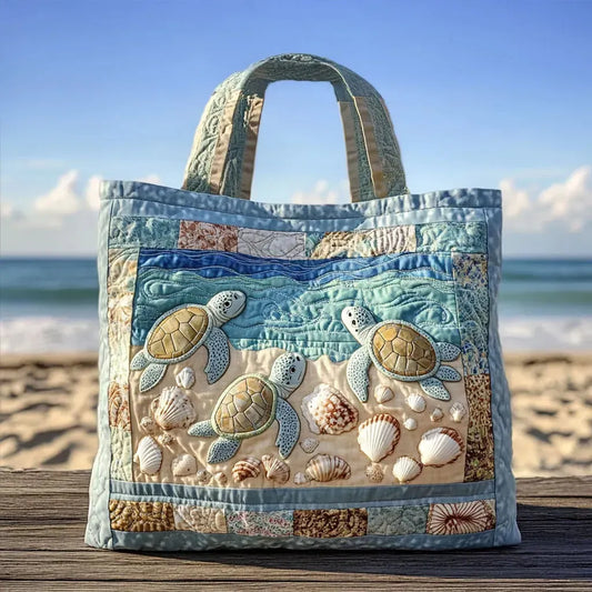 TURTLEA | ARTISANAL PADDED TURTLE TOTE BAG