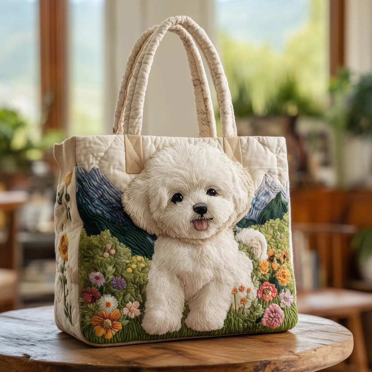 DOGARA | ARTISANAL QUILTED DOG BAG