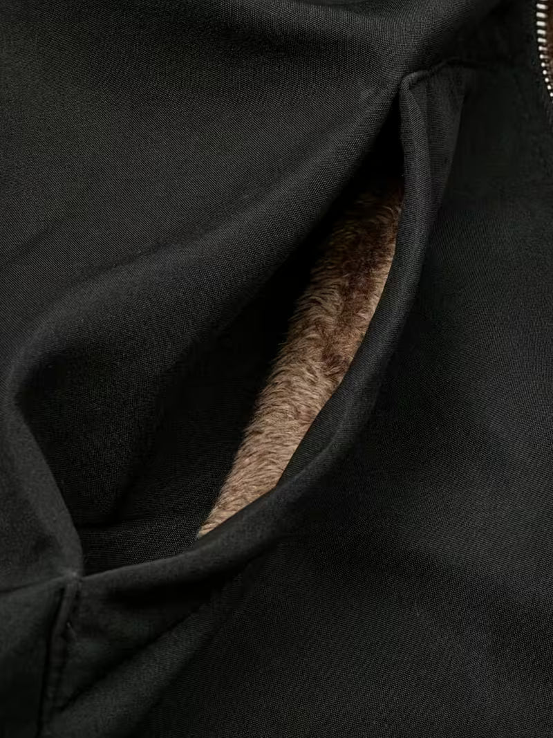 Evelyn™ | Cozy Sherpa-Lined Hooded Coat