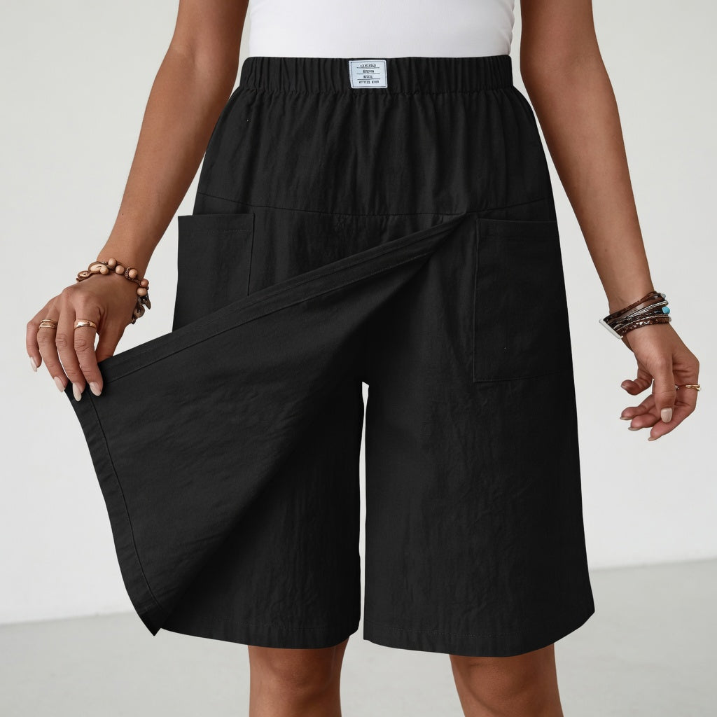 Libertine | Elastic-Waist Skort with Pockets