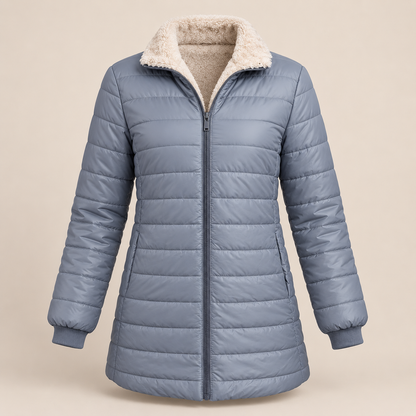 Harriet | Teddy-Lined Quilted Jacket