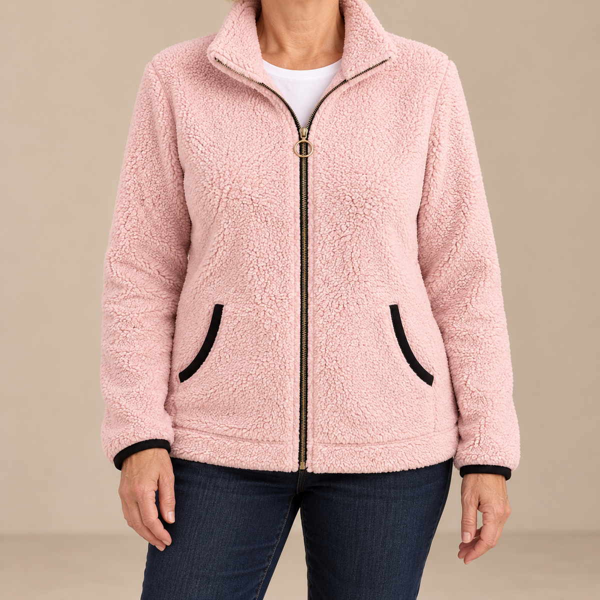 The Rosalie™ – Teddy Fleece Jacket