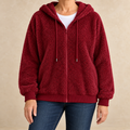 Elowen™ | Cozy Sherpa Zip Hoodie