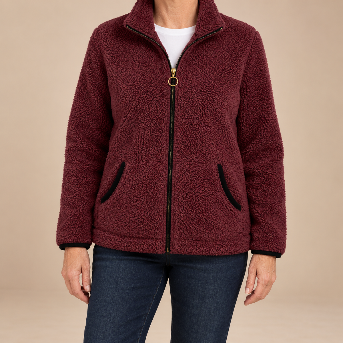 The Rosalie™ – Teddy Fleece Jacket