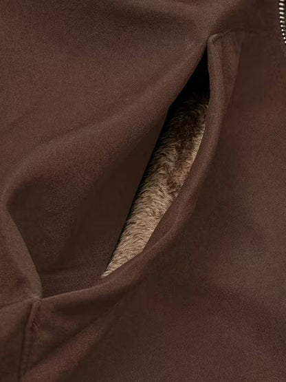 Evelyn™ | Cozy Sherpa-Lined Hooded Coat