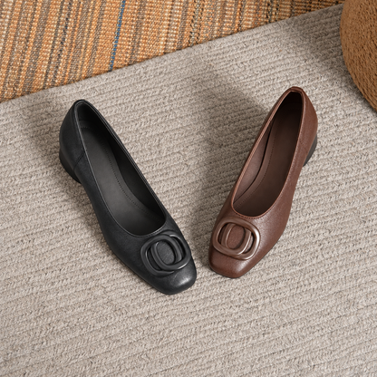Opium - Leather Flats