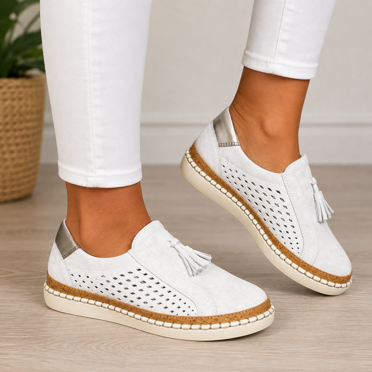 Judith – Cushioned Slip-On Loafers
