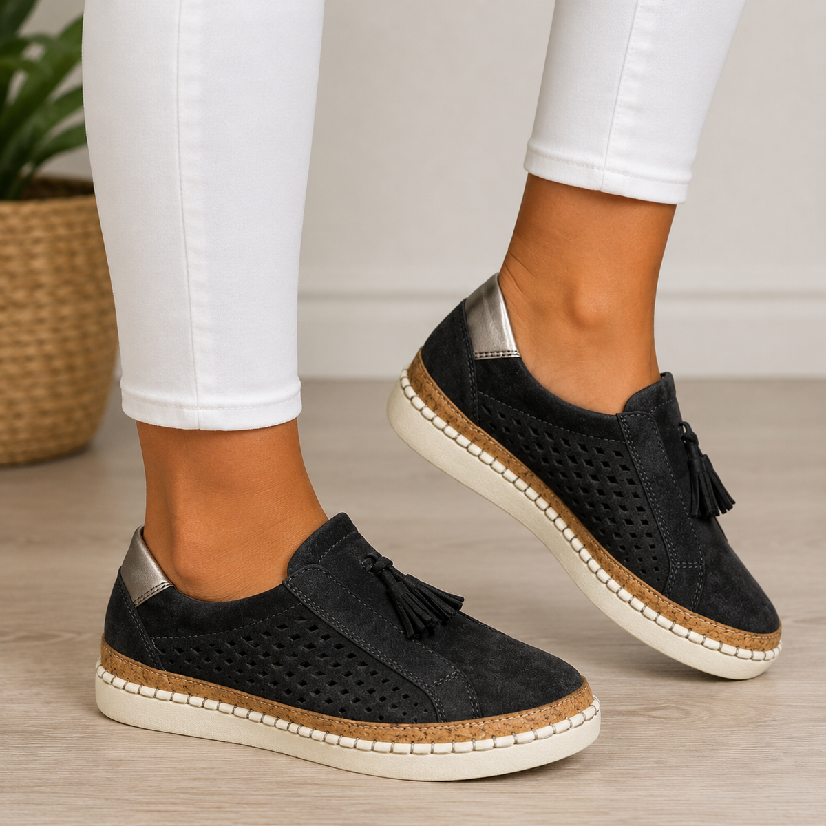 Judith – Cushioned Slip-On Loafers