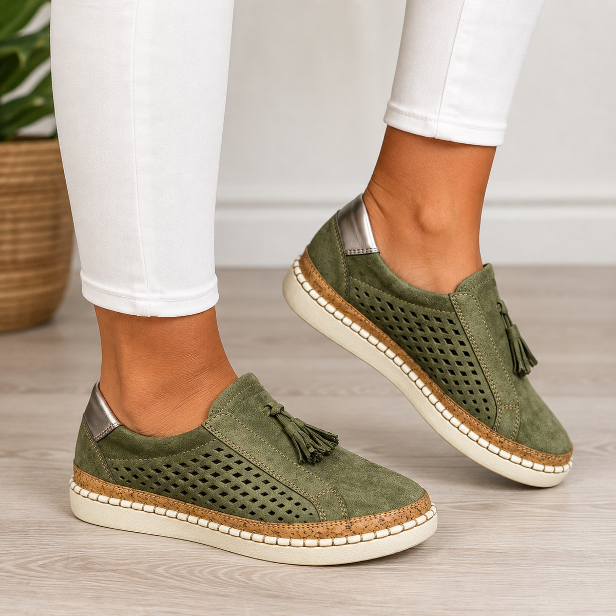 Judith – Cushioned Slip-On Loafers