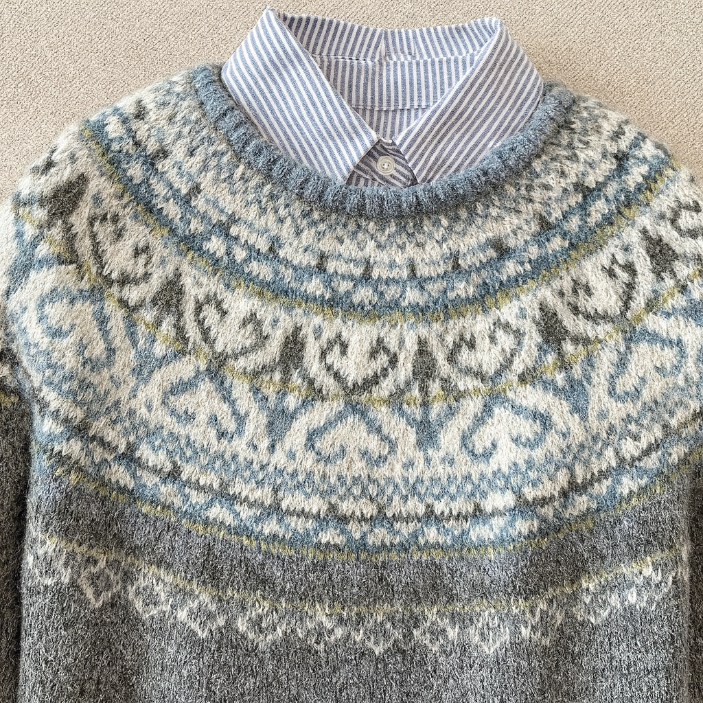 LUXE | CHIC VINTAGE KNIT JUMPER
