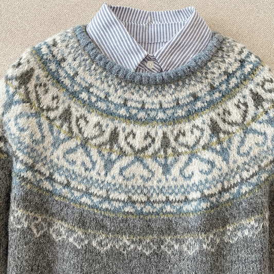 LUXE | CHIC VINTAGE KNIT JUMPER