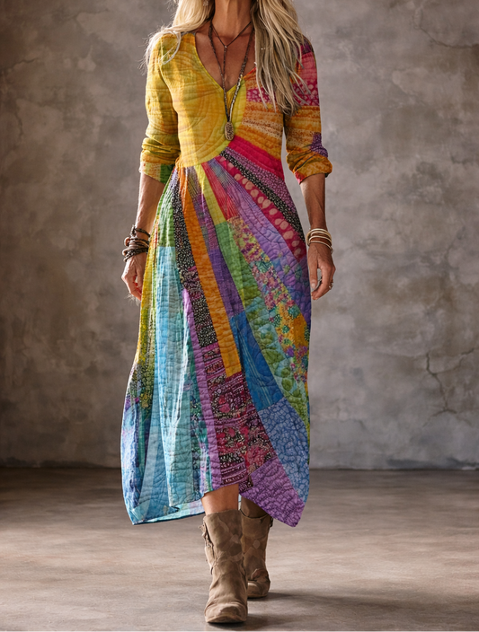 Liorah | Bohemian Midi Dress