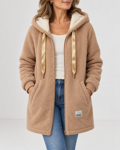 Lisa™ | Elegant Hooded Fleece Jacket