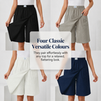 Libertine | Elastic-Waist Skort with Pockets