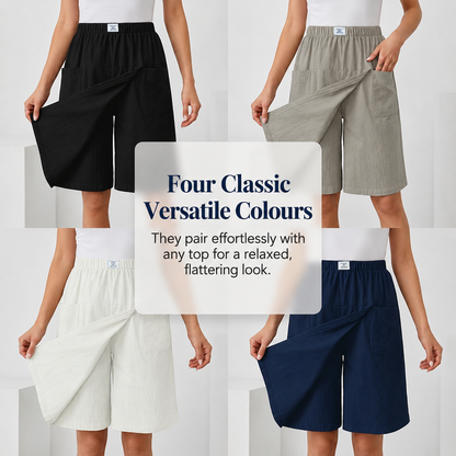 Libertine | Elastic-Waist Skort with Pockets