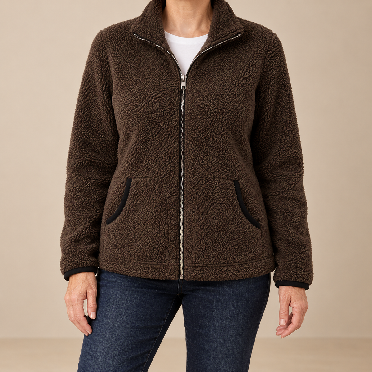 The Rosalie™ – Teddy Fleece Jacket