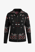Amalia Zip-Up Cardigan Jumper