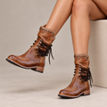 Ciss™ | Vintage Lace-Up Boots