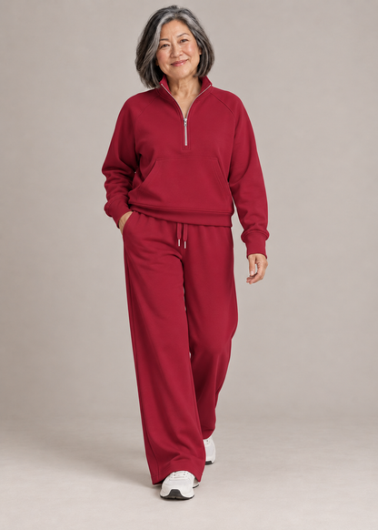 Ellie™ | Relaxed Half-Zip Two-Piece Set