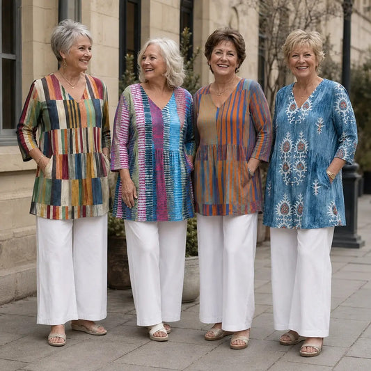 Marlene | Artistic V-Neck Tunic