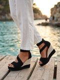 Éléonore Wedge Sandals
