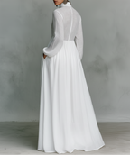 Iris | Minimalist Maxi Dress