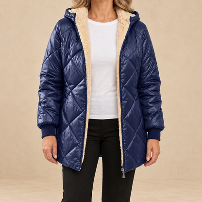 Clara | Sherpa-Lined Quilted Jacket