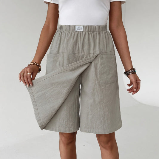 Libertine | Elastic-Waist Skort with Pockets