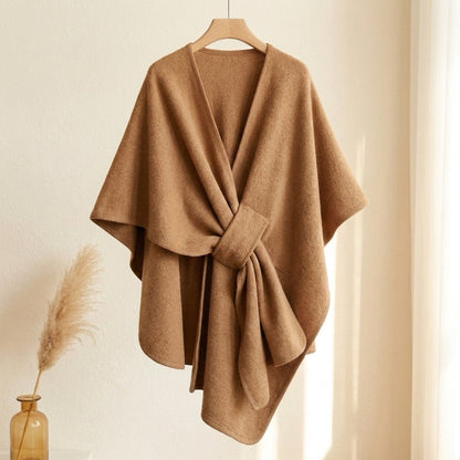Emlly Long Poncho Scarf