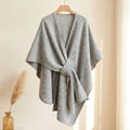 Emlly Long Poncho Scarf